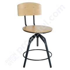 Стілець касира СКВ-7.2 гвинтовий, тканина