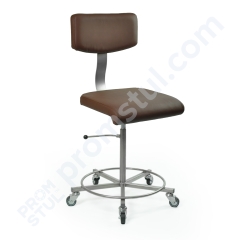 Стілець медичний СПН-4.1р нержавіюча сталь, шт.шкіра