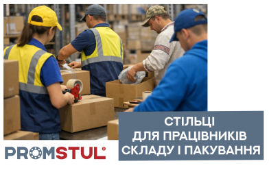 Стільці для працівників складу і пакування: що потрібно врахувати при виборі