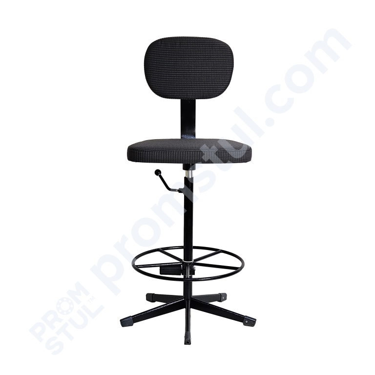  Стул для закройщика СТУ-1м с подвижным кругом для ног