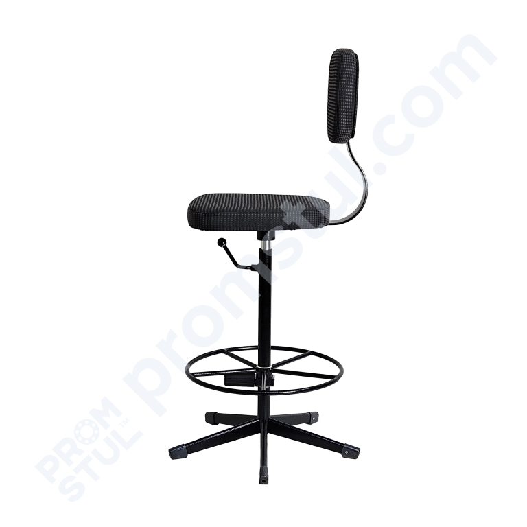 Стул промышленный СТУ-1м с подвижной подставкой для ног