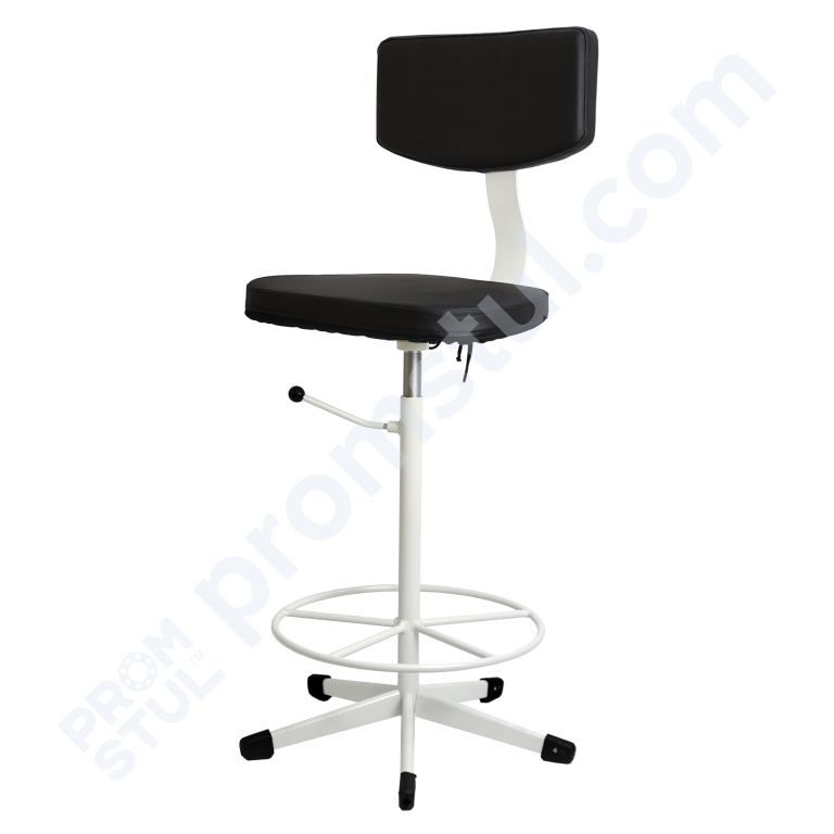 Стул производственный СТУ-11.1к высокий, съемная спинка сиденья