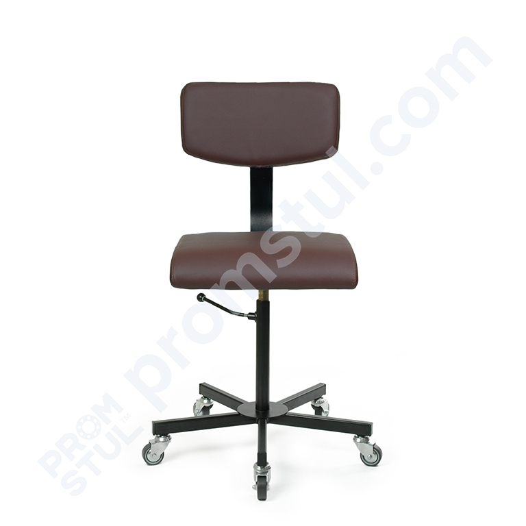 Стул кассира СЛ-4.2р на ножках мягкий, ткань