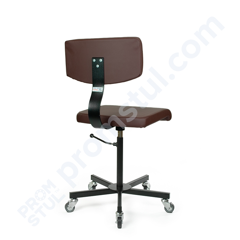 Стул кассира СЛ-4.2р на ножках мягкий, ткань