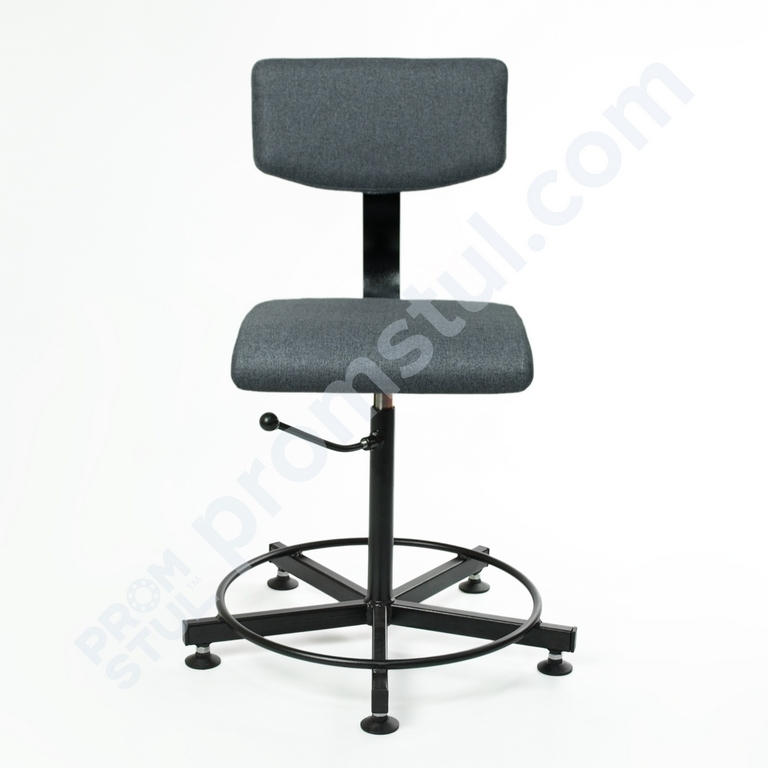 Стул промышленный СП-4.2  ткань, мягкий, на ножках 