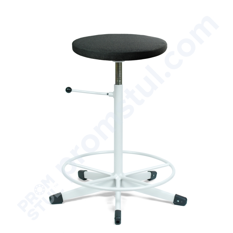 Табурет промисловий м’який підставка-коло ТТС-1к