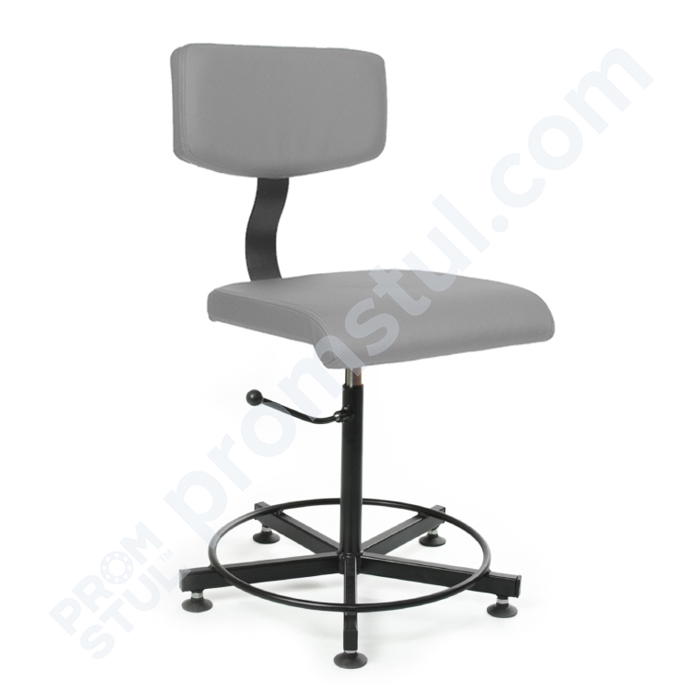 Стул промышленный СП-4.1 кожзам, на ножках 