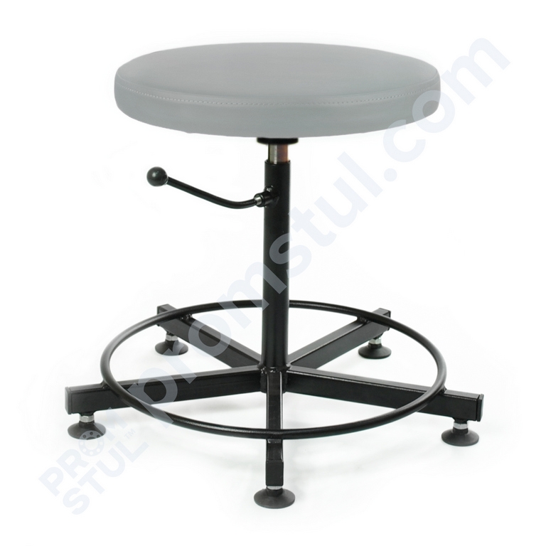 Табурет лабораторний ТТС-3.1к напівжорсткий підставка-коло